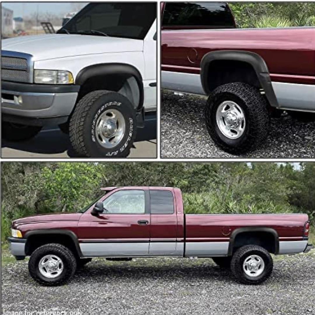 1994 to 2001 Dodge Ram OEM STYLE Fender Flares Polvaderas Guardabarros Paintable