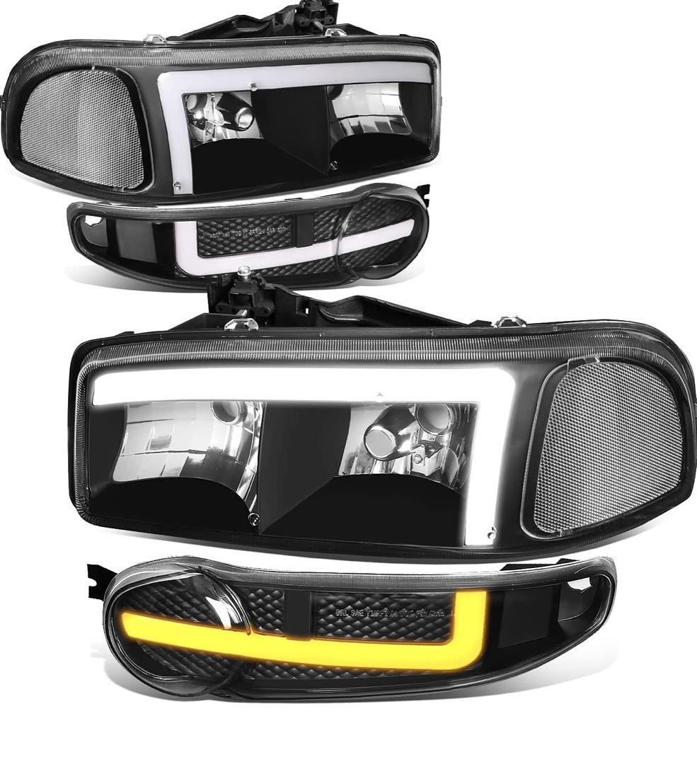 2001 to 2007 GMC Sierra or Yukon Denali DRL Sequential Headlights