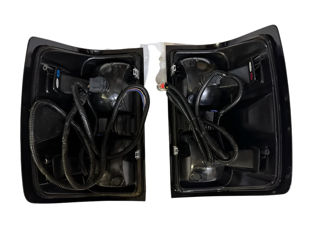2014 to 2019 Chevrolet Silverado Smoked Tail Lights Luces Traceras Micas Calaveras ahumadas