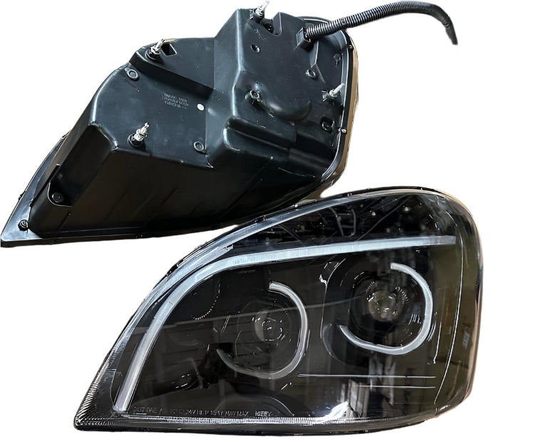 2008 to 2017 Freightliner Cascadia LED Projector Headlight LED Luces Micas Calaveras Faros Camion