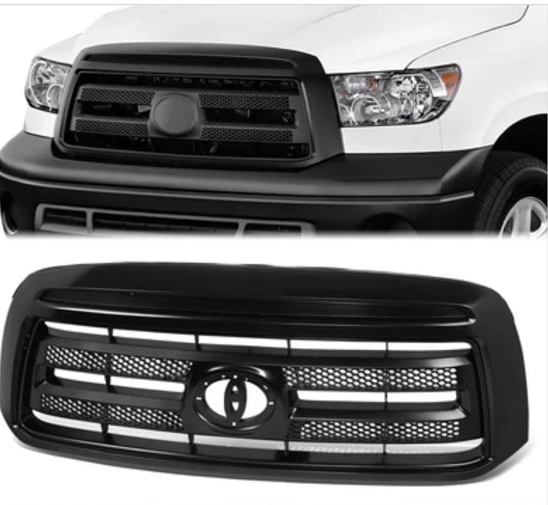 2010 to 2013 Toyota Tundra Bkack Grill parrilla negra OE style grille