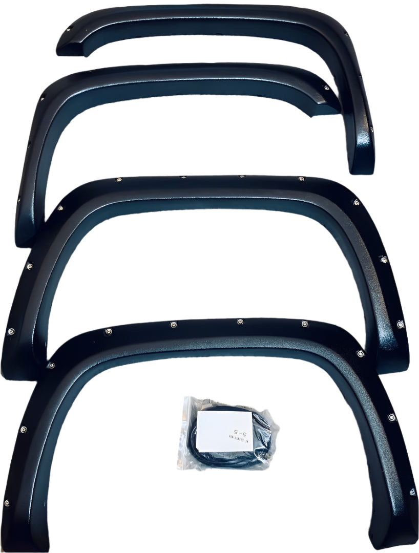1994 to 2001 Dodge Ram Fender Flares with Rivets Guardabarros Polvaderas Mud Guard