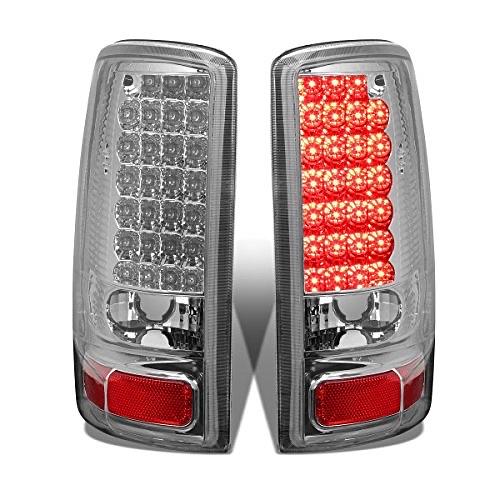 00 To 06 Chevy Tahoe Suburban Yukon LED Tail Lights Luces Micas Calaveras Traceras chrome cromados
