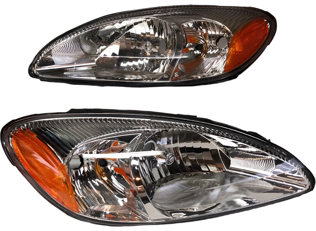 2000 to 2007 Ford Taurus Headlights Chrome Luces Micas Calaveras Luz Faros Foco