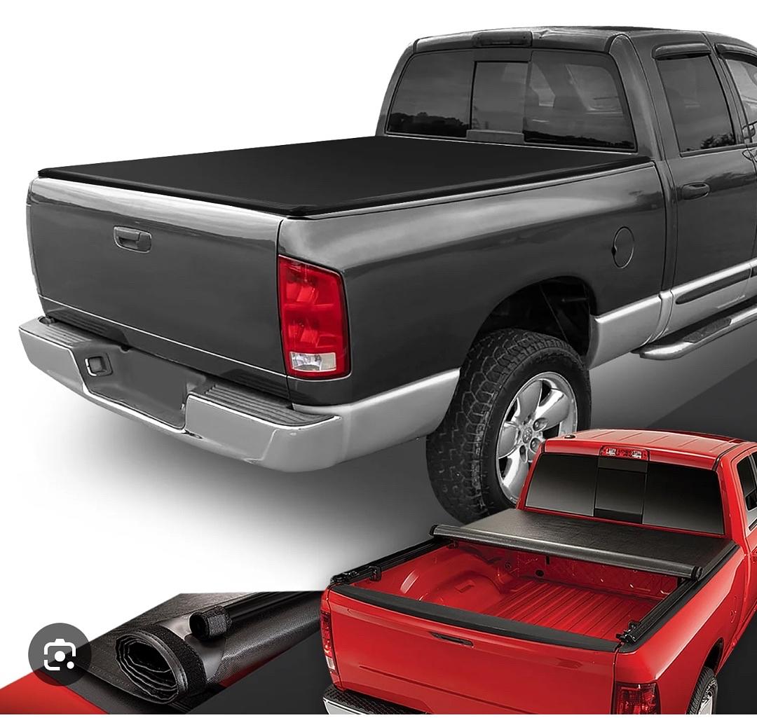 2002 to 2024 Dodge Ram 6.5 Bed Soft Tonneau Cover Tapa Cubierto de Lona Enrrolla