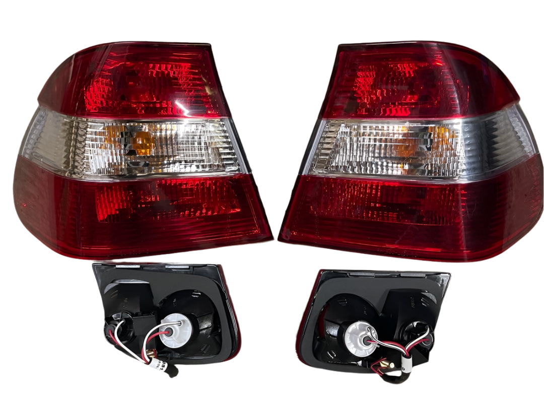 2002 to 2005 BMW E46 320 325 330 tail lights luces micas calaveras traceras