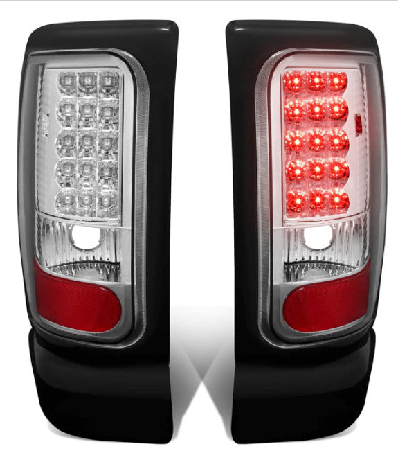 94 to 01 Dodge Ram LED Taillight Luces Micas Calaveras faros Focos Luz LID