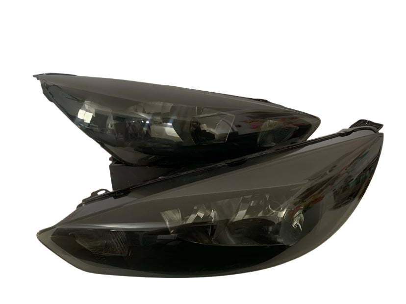 2015 to 2018 Ford Focus Smoked Headlights Luces Micas Calaveras Faros Focos Ahumadas