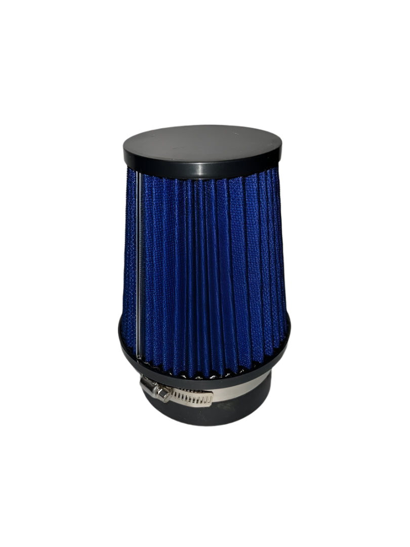 Blue Intake air filter 3.5 inches inlet 7 inches tall universal filtro de aire para carro