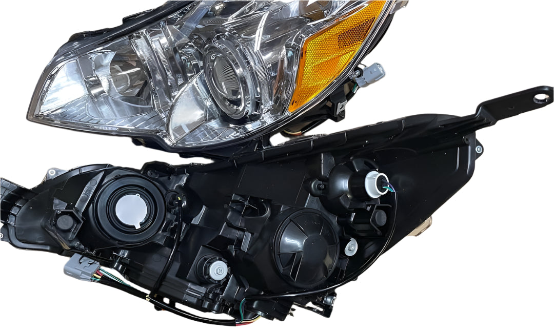 2010 to 2014 Subaru Outback Legacy Chrome Projector Headlights Luces Micas Proyectores
