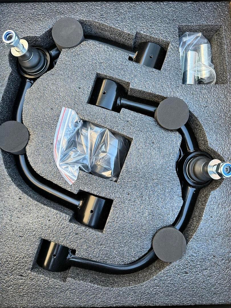 2004 to 2022 Ford F150 Expedition Lincoln Mark Lt 2-4 In. Lifted Front Upper Control Arms brazos
