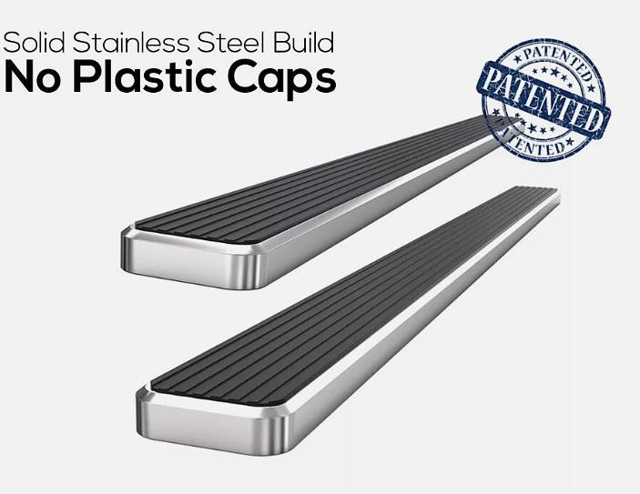 2003 to 2010 Kia Sorento 5 inch Chrome Running Boards Estribos Side Step Escalon