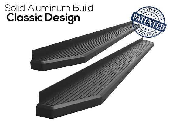 2011 to 2024 Jeep Grand Cherokee 6 inch Running boards estribos side step Black Negros