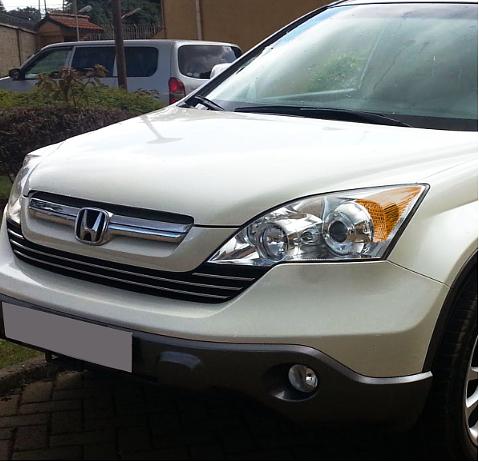07-11 Honda CR-V CHROME AND AMBER PROJECTOR HEADLIGHTS