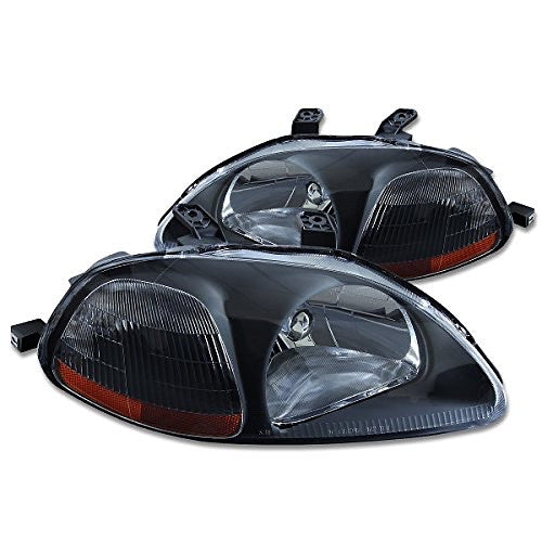 96-98 Honda Civic HEADLIGHT AM BK