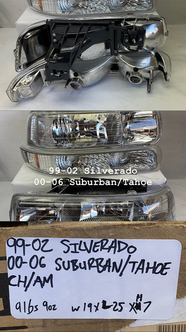 99-02 Chevy Silverado 1500 00-06 CHEVY TAHOE AMCH HEADLIGHT
