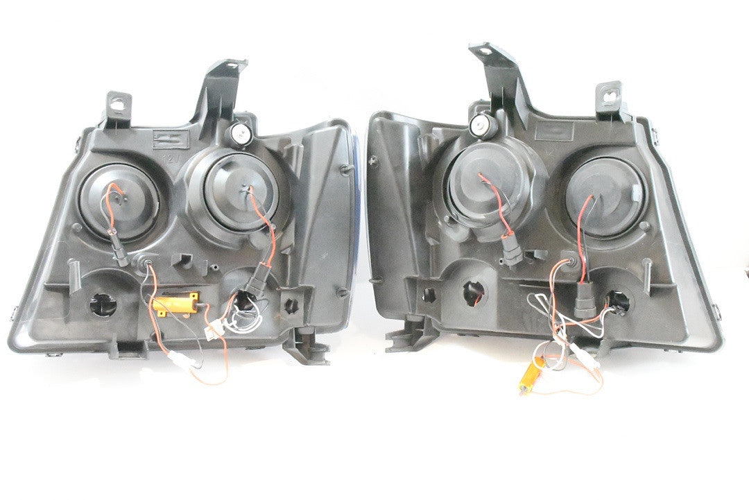 07-14 chevy tahoe led chrome amber
