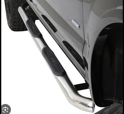 07-18 Chevy Silverado Chrome 3 inch crew cab