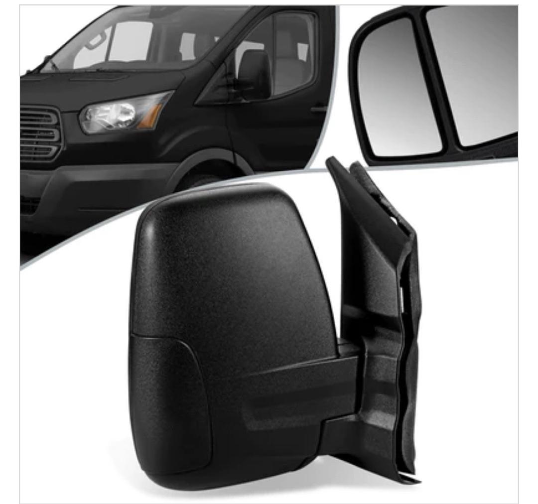 15-20 Ford Transit 150 250 350 Manual Side View Mirror - Left FO1321550