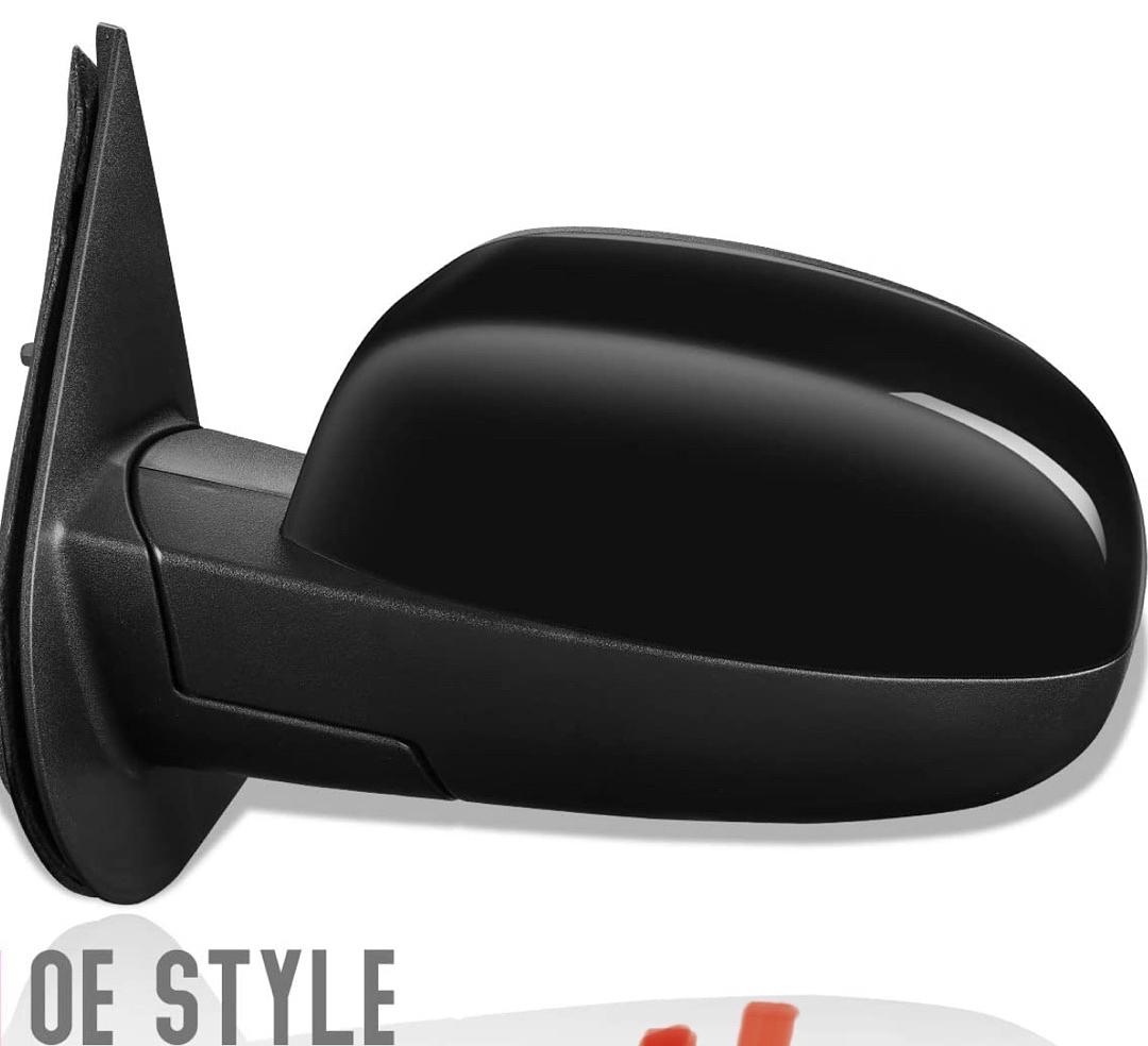OE Style Powered+Heated Driver/Left Side View Door Mirror Compatible with Chevy Silverado GMC Sierra 07-14