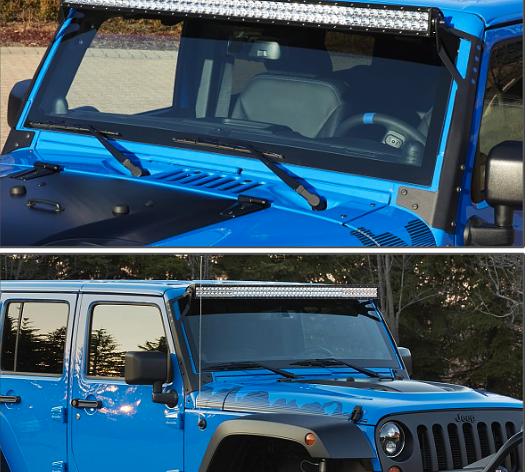 OB LBHD-JEEP-T1 07-16 Jeep Wrangler JK Windshield Mounting Bracket