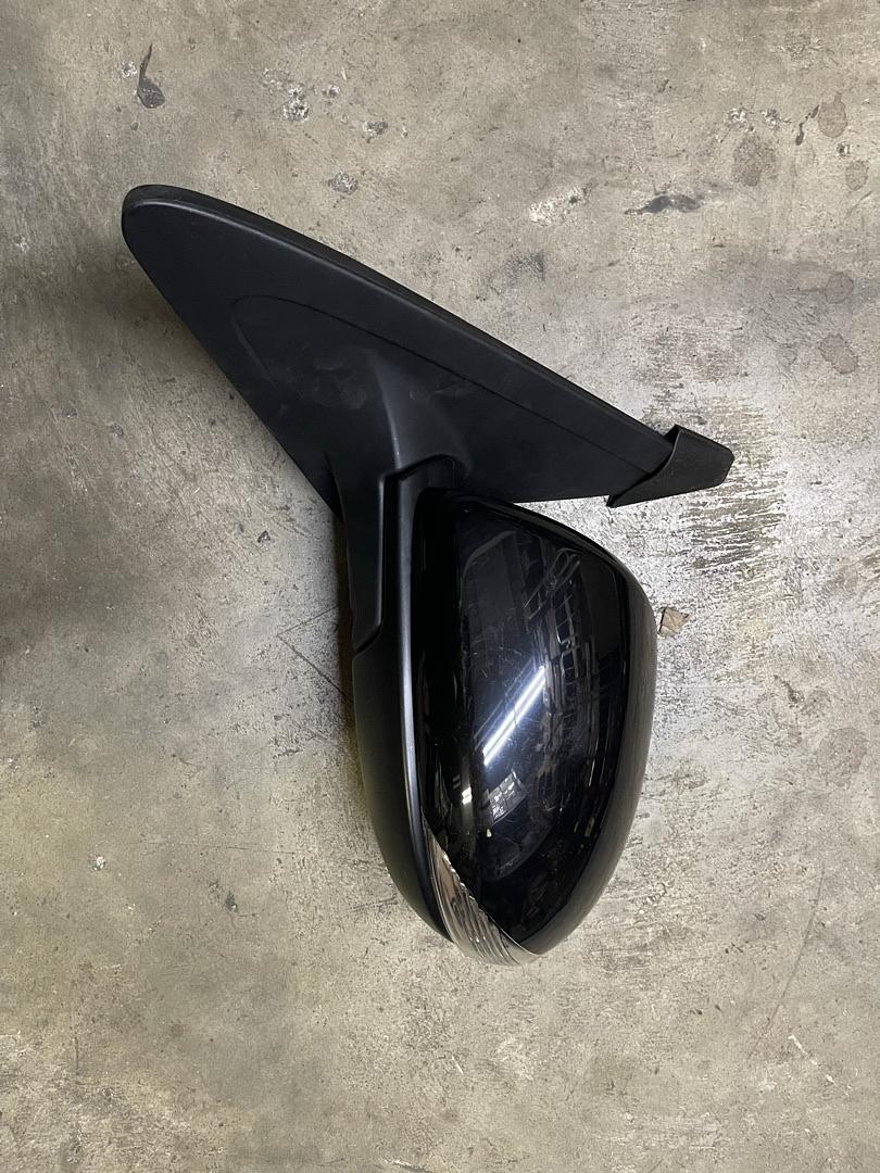 Left Side Power Adjustment Heated Folding Rear View Mirror w/Turn Signal Compatible with 10-13 Mazda 3