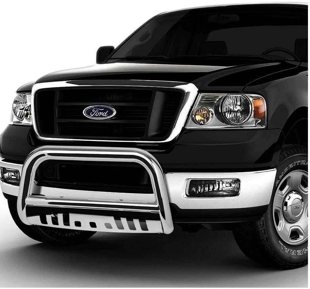 No Hardware Burb-012-ss 04 - 16 Ford 150 expedition navigator Chrome Bull Bar Has brackets