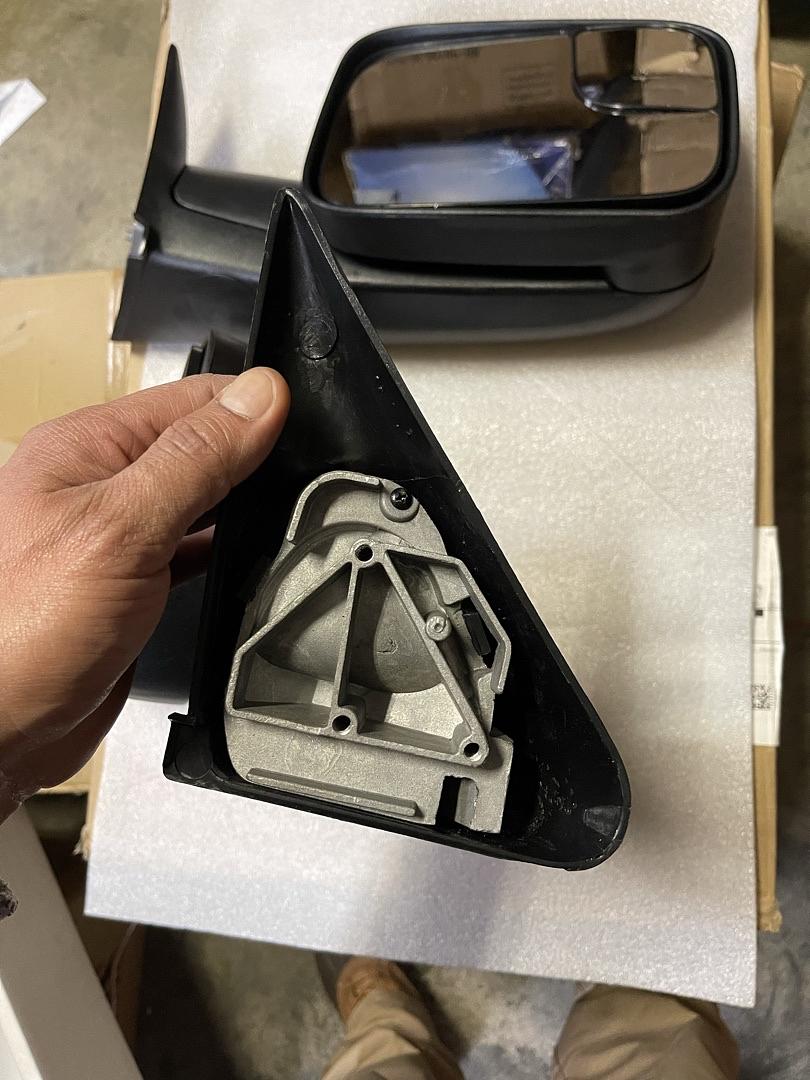 1994 to 1997 Dodge Ram Manual Towing Mirrors Espejos Retrovisores Manuales
