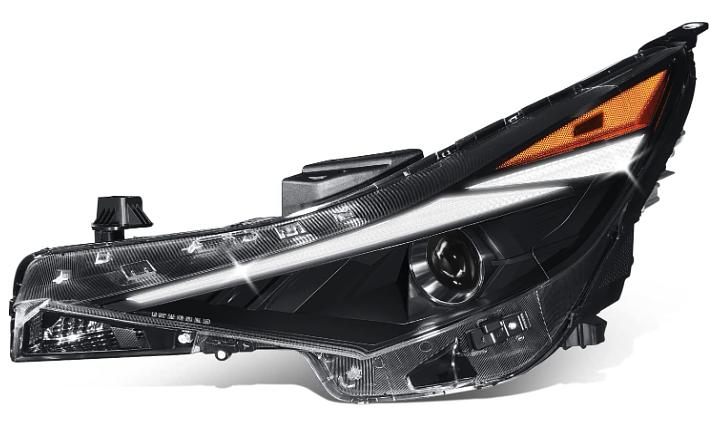 Left Side Halogen Headlight Compatible with 2021-2022 Elantra