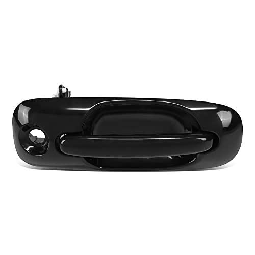 Front Right Side Outer Door Handle w/Key Hole Compatible with 01-07 Grand Caravan/Caravan/Town & Country/Voyager
