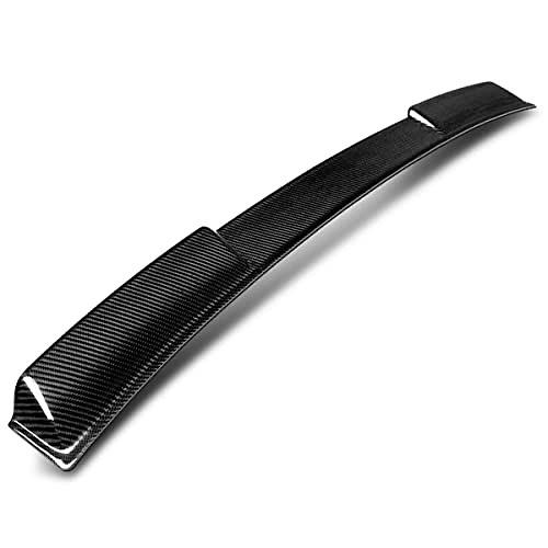 Black Carbon Fiber STP Style Rear Window Windshield Roof Spoiler Compatible with 2015-2022 TLX