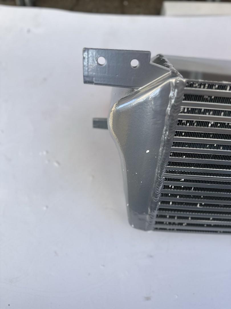 15-19 Ford mustang 2.3L Ecoboost front mount stepped bar plate core bolt on Aluminum intercooler