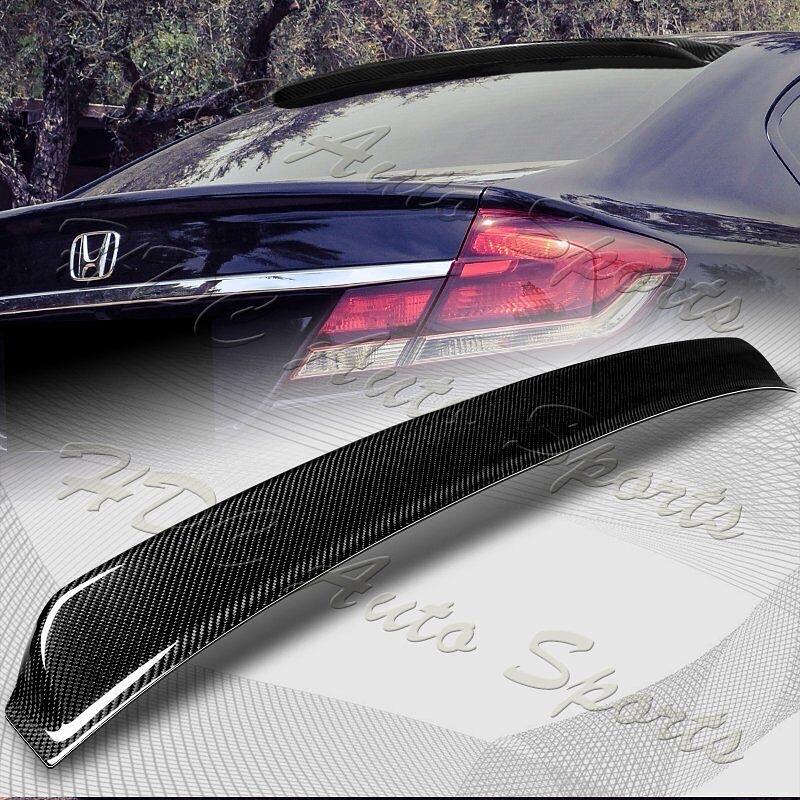 2006-2015 Honda Civic Sedan Real Carbon Fiber Rear Window Visor Spoiler Wing