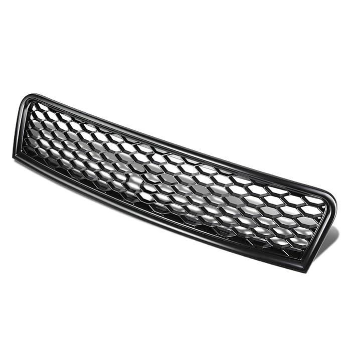 Honeycomb Mesh Front Bumper Grille Guard Compatible with 02-05 Audi A4 / A4 Quattro, 04-05 S4