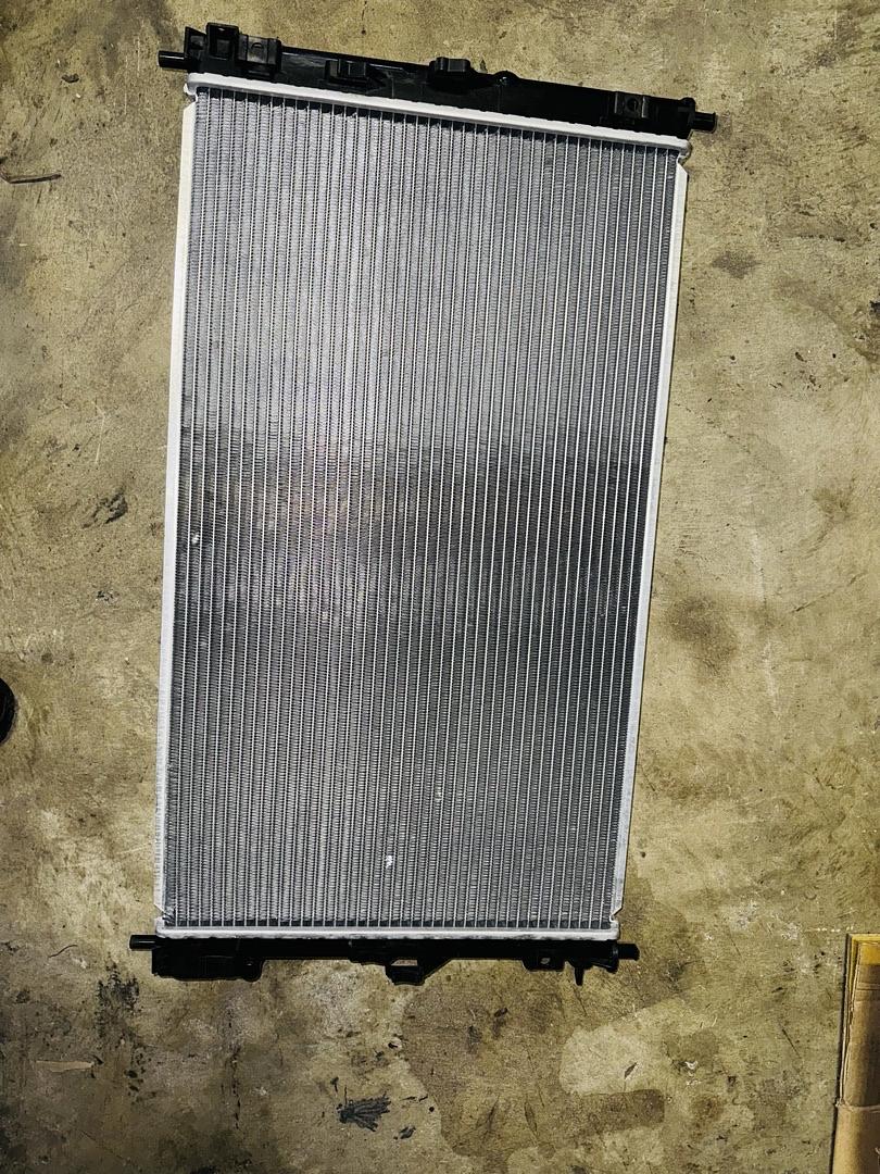 OB OEM-RA-2951 1-Row OE Style Aluminum Cooling Radiator Replacement Compatible with 11-14 Chrysler, 07-16 Compass/Patriot, 27-5/8" W X 16-1/16" H X 5/8" D, 1-3/8" Inlet, 1-3/8" Out