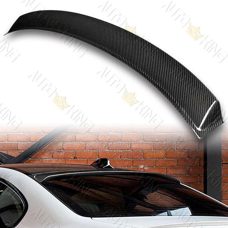 07-13 BMW 325i 335i M3 E92 COUPE REAL CARBON FIBER WINDOW ROOF VISOR SPOILER