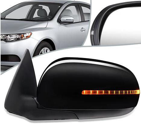 10-13 KIA Forte Left side heated mirror with turn signal