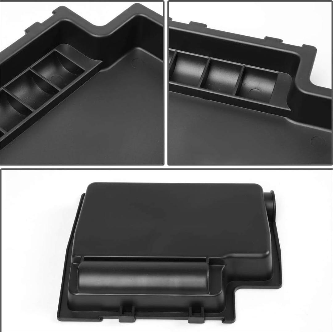 (Refurbish) (OB) ZTL-Y-0022 Center Console Armrest Organizer Tray (for 13-17 Subaru Crosstrek), 1 Pack,Black