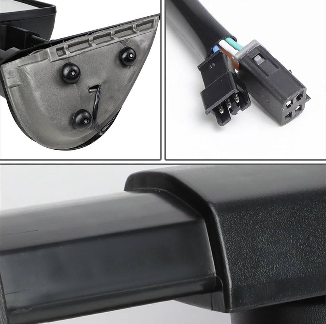 Powered Towing Mirror W/LED Smoked Turn Signal Compatible With 88-98 C/K 1500, 88-00 C/K 2500/K3500, Left Side IN PERSON ONLY