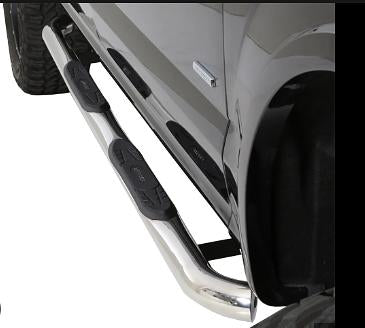 15-20 CHEVY COLORADO GMC CANYON Extended CAB 3in Chrome NERF BAR RUNNING BOARDS