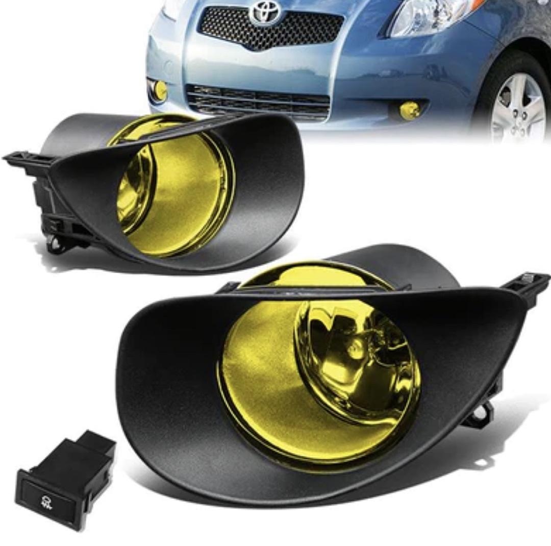 . Toyota Yaris Hatchback Amber Fog Lights for 2006 to 2008