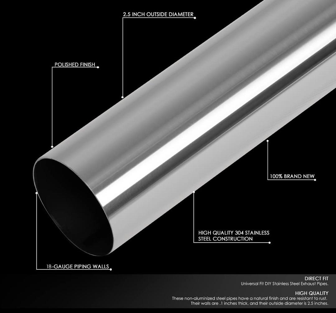 16 Pcs 2.5 Inches Stainless Steel