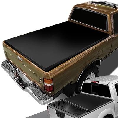 6ft 89-94 Pickup 95-04 Toyota tacoma Truck Bed Top Roll-Up Vinyl Soft Tonneau Cover 6FT 74.5L 60W