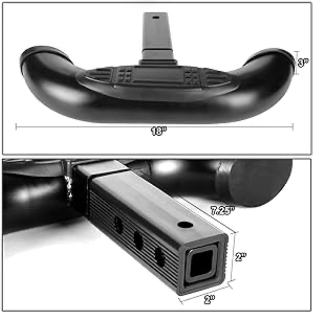 HITST-BK Class Ii/Iii Hitch Step Bar,Black
