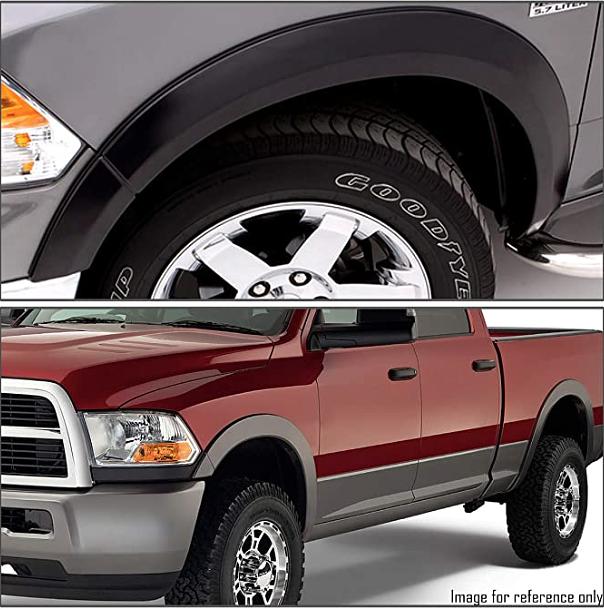 09-18 DODGE RAM 1500 ONLY BLACK OEM style FENDER FLARES