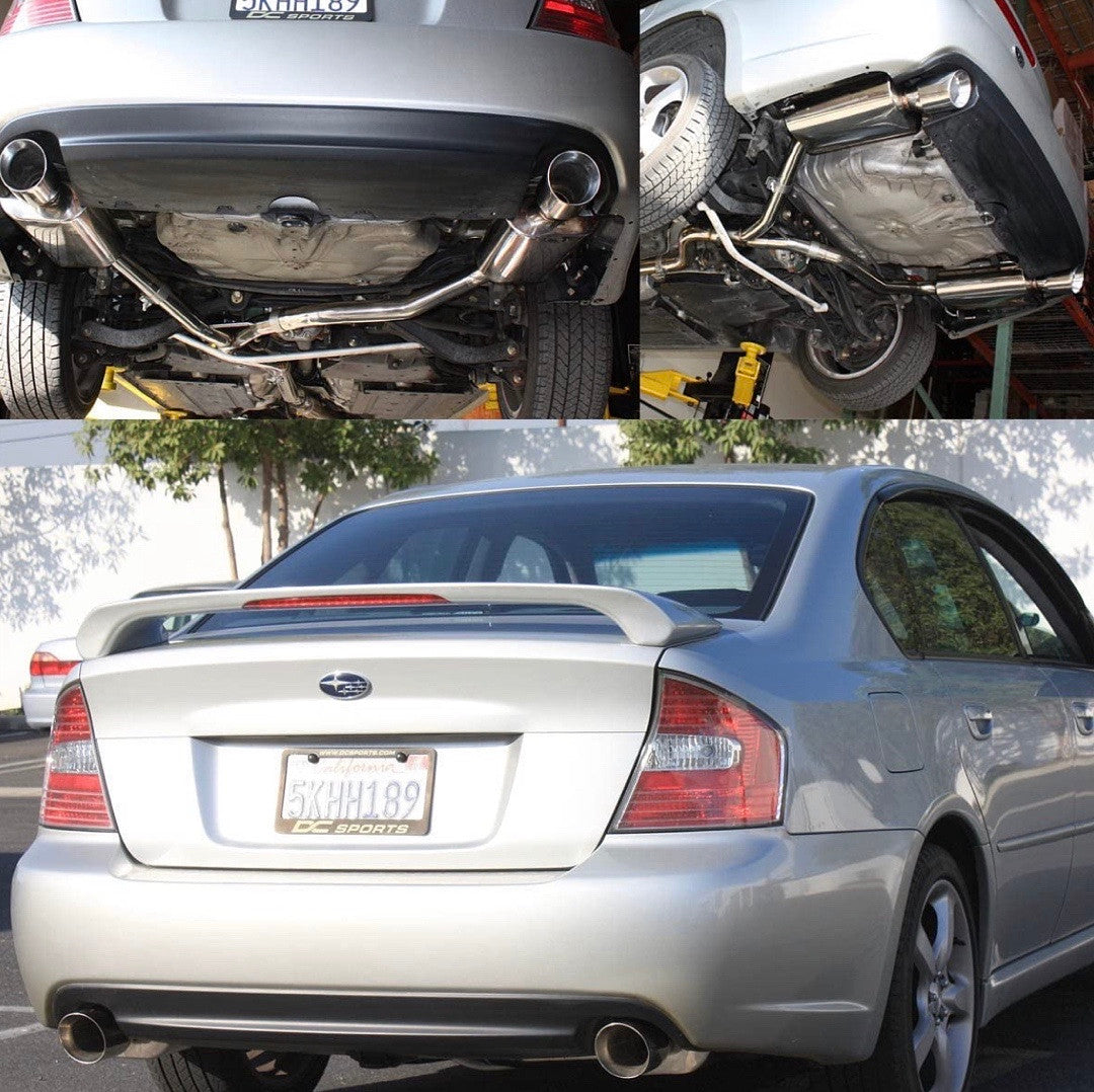 05-09 Subaru Legacy H4 Turbo CBELEGACYT2SS Stainless Steel Catback Exhaust System