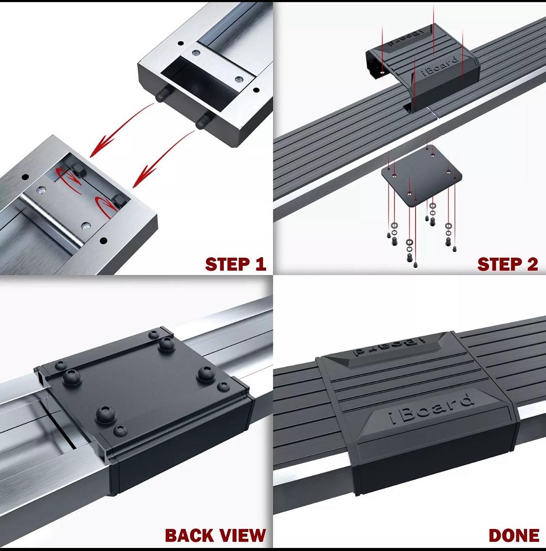 14-24 Dodge Ram Promaster Running boards