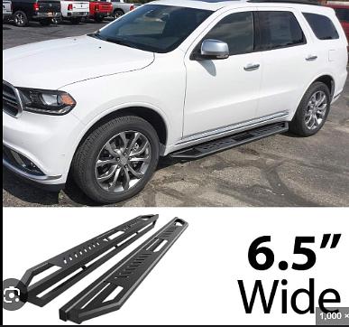 11-21 Dodge Durango 4-Door Black running boards