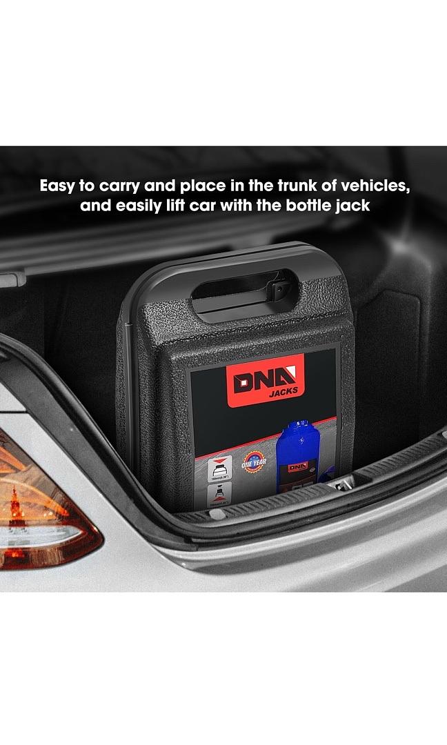 OPEN BOX TOOLS-00347 2 tons / 4409.2 lbs Lifting Automotive Welded Hydraulic Bottle Jack for Repair Vehicle, Pickup, Truck, w/Manual Handle, Blue