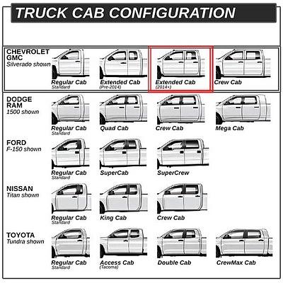 In 19-24 Chevy Silverado Extended Cab Running Boards Stepb-3-066-ss